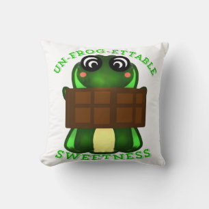 Custom Un-frog-ettable Sweetness Frog Gift T-Shirt Cushion