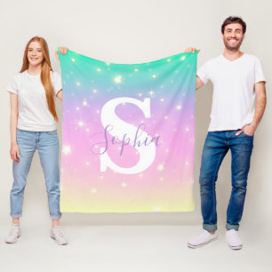 Custom Unicorn Magical Blanket