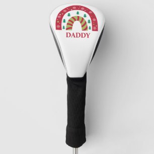 Custom Unique Family Christmas Boho Rainbow Golf Head Cover