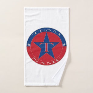 Custom Unique Personalised Team Name Hand Towel