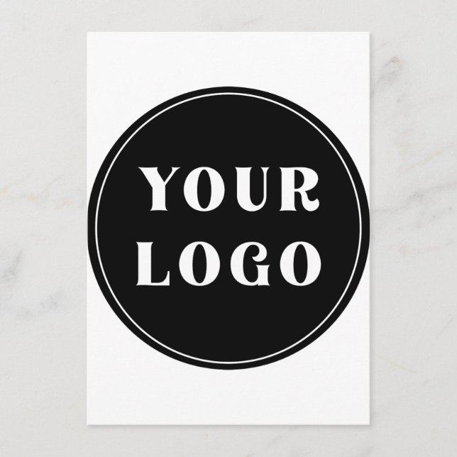 custom, unique, sleek & minimalist advice card (Front)