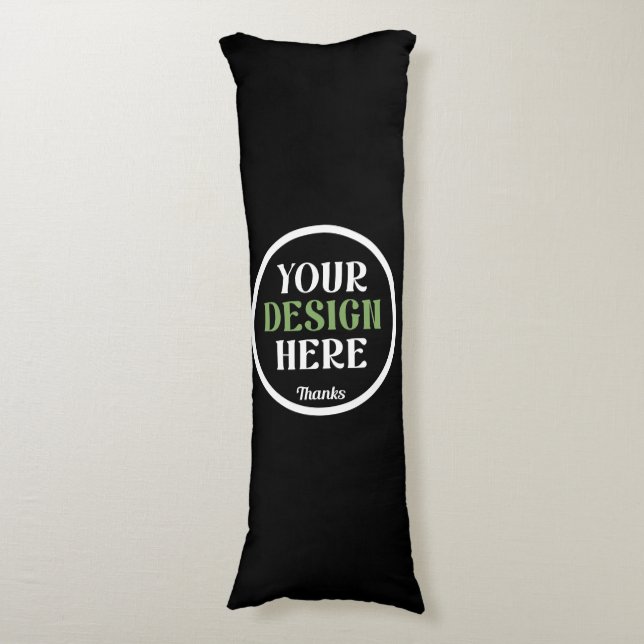 custom, unique, sleek & minimalist body cushion (Front Vertical)