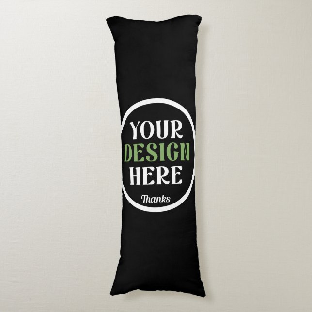 custom, unique, sleek & minimalist body cushion (Front Vertical)