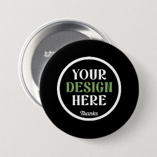 custom, unique, sleek & minimalist Button