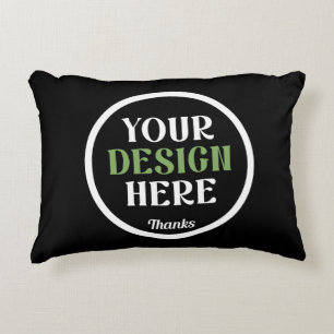 custom, unique, sleek & minimalist decorative cushion