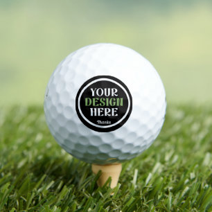 custom, unique, sleek & minimalist golf balls