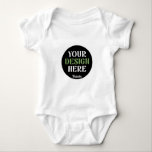 custom, unique, sleek & minimalist hershey®'s kiss baby bodysuit<br><div class="desc">This design is accessible to all. Feel free to customise the logo,  images,  text,  and colours according to your preferences. Thank you very much.</div>