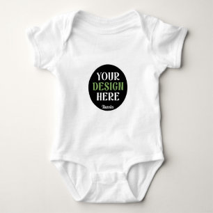 custom, unique, sleek & minimalist hershey®'s kiss baby bodysuit