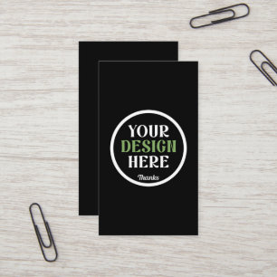 custom, unique, sleek & minimalist hershey®'s kiss business card