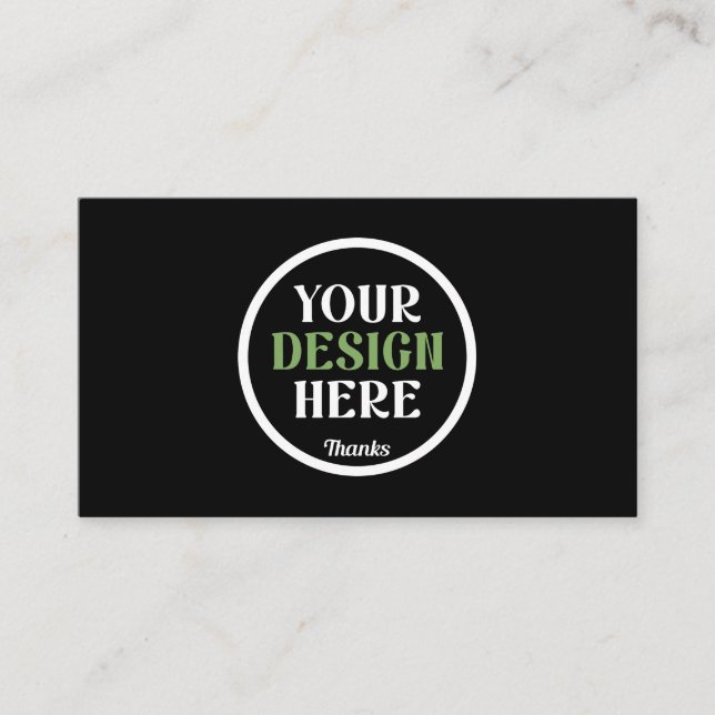 custom, unique, sleek & minimalist hershey®'s kiss business card (Front)