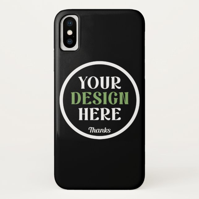 custom, unique, sleek & minimalist hershey®'s kiss Case-Mate iPhone case (Back)