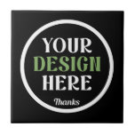 custom, unique, sleek & minimalist hershey®'s kiss ceramic tile<br><div class="desc">This design is accessible to all. Feel free to customise the logo,  images,  text,  and colours according to your preferences. Thank you very much.</div>