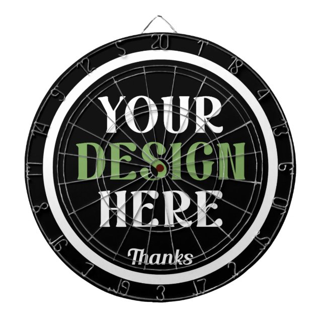 custom, unique, sleek & minimalist hershey®'s kiss dartboard (Front)