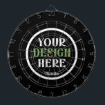 custom, unique, sleek & minimalist hershey®'s kiss dartboard<br><div class="desc">This design is accessible to all. Feel free to customise the logo,  images,  text,  and colours according to your preferences. Thank you very much.</div>