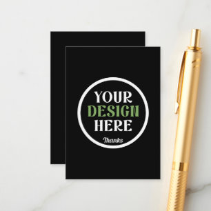 custom, unique, sleek & minimalist hershey®'s kiss enclosure card