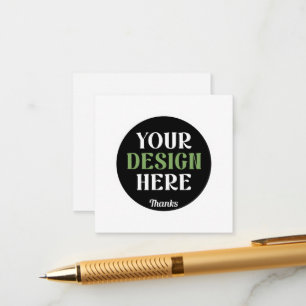 custom, unique, sleek & minimalist hershey®'s kiss enclosure card