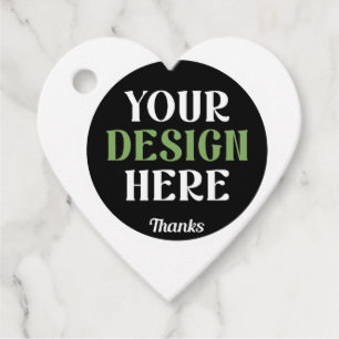 custom, unique, sleek & minimalist hershey®'s kiss favour tags
