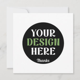 custom, unique, sleek & minimalist hershey®'s kiss invitation