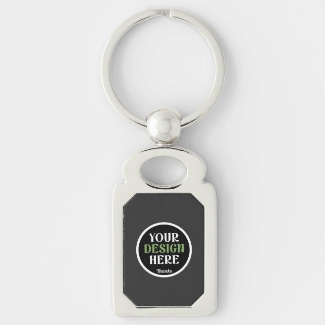 custom, unique, sleek & minimalist hershey®'s kiss key ring (Front)