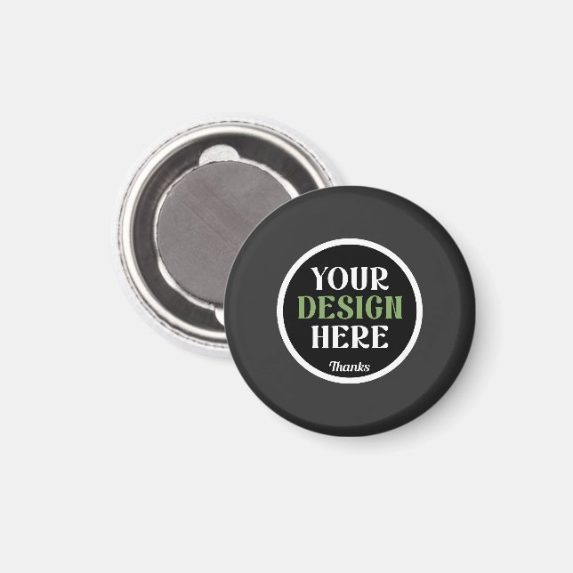 custom, unique, sleek & minimalist hershey®'s kiss magnet (Front/Back)