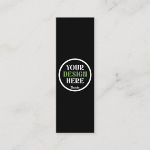 custom, unique, sleek & minimalist hershey®'s kiss mini business card