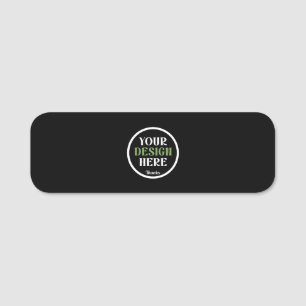 custom, unique, sleek & minimalist hershey®'s kiss name tag