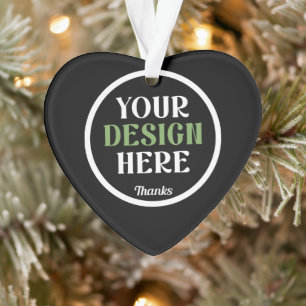 custom, unique, sleek & minimalist hershey®'s kiss ornament