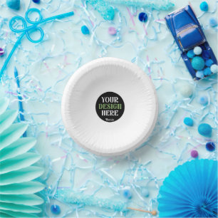 custom, unique, sleek & minimalist hershey®'s kiss paper plate