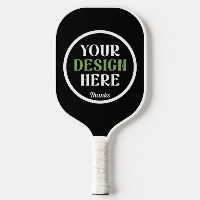 custom, unique, sleek & minimalist hershey®'s kiss pickleball paddle (Front)