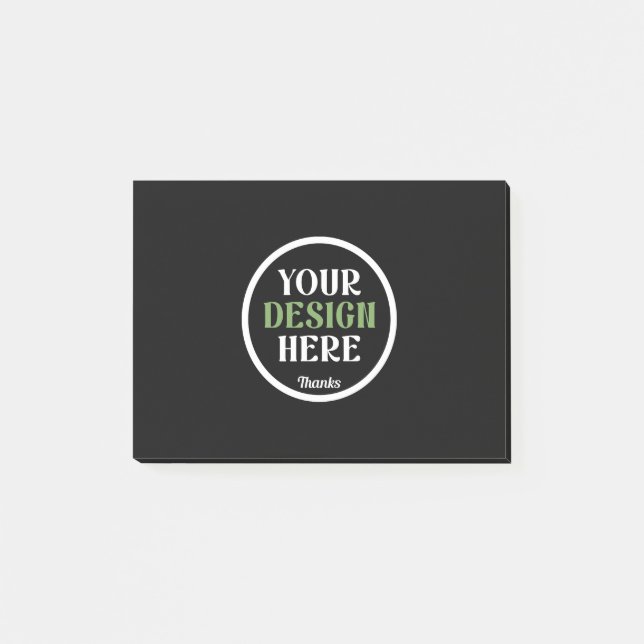 custom, unique, sleek & minimalist hershey®'s kiss post-it notes (Front)