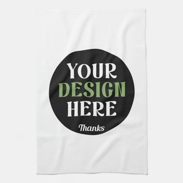 custom, unique, sleek & minimalist hershey®'s kiss tea towel (Vertical)