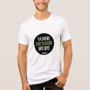 custom, unique, sleek & minimalist hershey®'s kiss Tri-Blend shirt