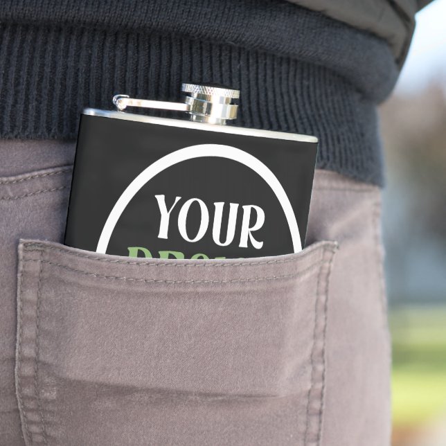 custom, unique, sleek & minimalist hip flask (In Situ)
