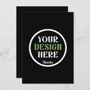 custom, unique, sleek & minimalist invitation
