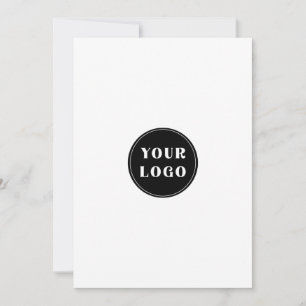 custom, unique, sleek & minimalist invitation