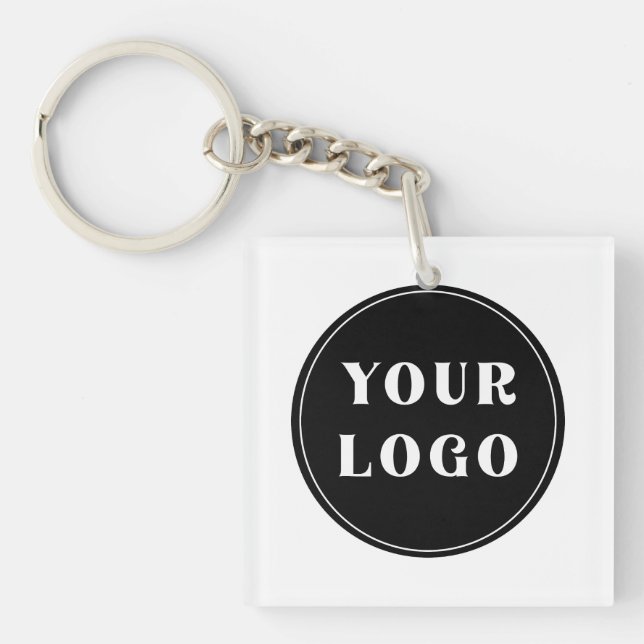 custom, unique, sleek & minimalist key ring (Front)