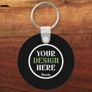 custom, unique, sleek & minimalist key ring