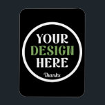 custom, unique, sleek & minimalist magnet<br><div class="desc">This design is accessible to all. Feel free to customise the logo, images, text, and colours according to your preferences. Thank you very much.</div>
