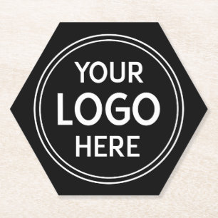 custom, unique, sleek & minimalist paper coaster