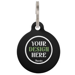 custom, unique, sleek & minimalist pet tag