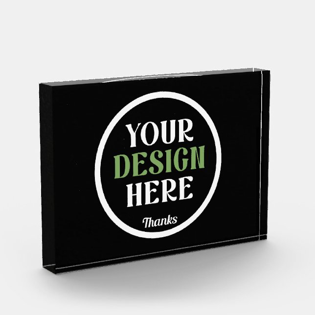 custom, unique, sleek & minimalist photo block (Left)