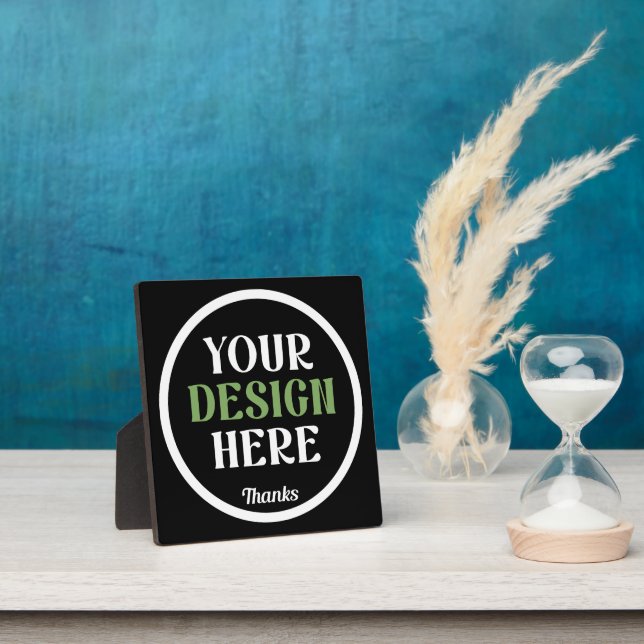 custom, unique, sleek & minimalist plaque (Insitu)