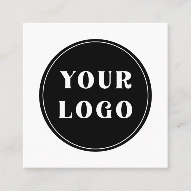 custom, unique, sleek & minimalist referral card (Front)