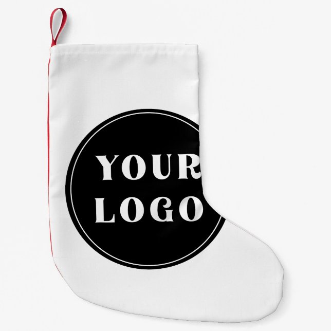 custom, unique, sleek & minimalist small christmas stocking (Front)