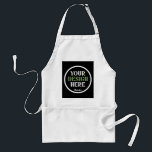 custom, unique, sleek & minimalist standard apron<br><div class="desc">This design is accessible to all. Feel free to customise the logo,  images,  text,  and colours according to your preferences. Thank you very much.</div>