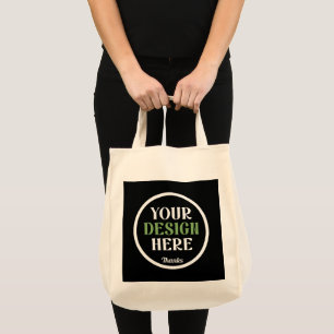 custom, unique, sleek & minimalist tote bag