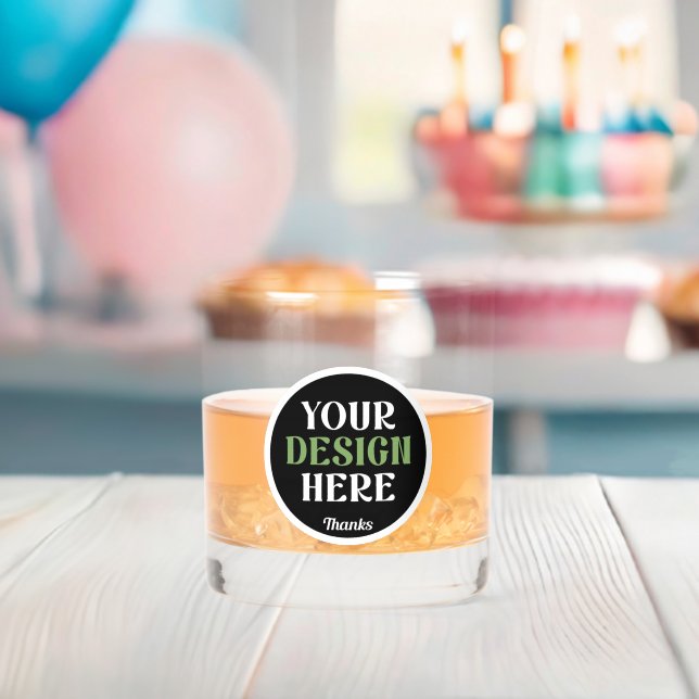 custom, unique, sleek & minimalist whiskey glass (Insitu (Baby Shower))