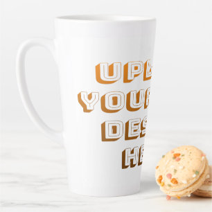 Custom Upload Design Product Latte Mug