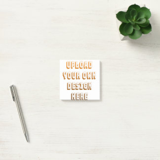 Custom Upload Design Product Post-it Notes