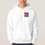 Custom Upload Your Logo Image Template Men's Basic Hoodie<br><div class="desc">Custom Upload Your Logo Image Template Men's Basic Hooded Sweatshirt.</div>